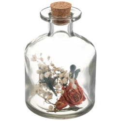 Fleurs séchées bouteille H11cm Atmosphera créateur d'intérieur