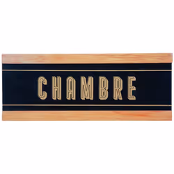 Vous aimez le style rétro ? Adoptez la plaque de porte "Loft" Atmosphera dans votre intérieur ! Authentique et positive Le ca ...