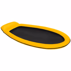 Matelas semi immergé maille - Intex. Couleur : Jaune. Matière principale : Pvc_. Longueur : 178.00 cm. Largeur : 94.00 cm. Ha ...