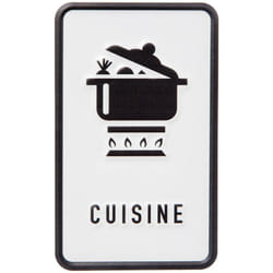 Atmosphera - Plaque porte Yuna 20x12cm créateur d'intérieur