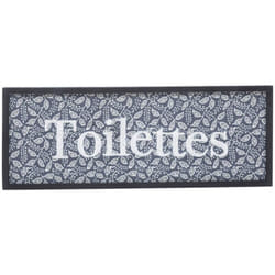Atmosphera - Plaque de porte en bois & métal 25x10cm créateur d'intérieur
