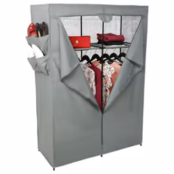 Armoire 2 penderies/étagères - Five