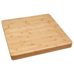 Billot de table en bambou - SECRET DE GOURMET - 38cm - Pratique - Discret - Robuste