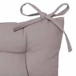 Coussin pour chaise de jardin Gris Clair 38 x 38 cm
