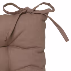 Coussin pour chaise de jardin Taupe 38 x 38 cm