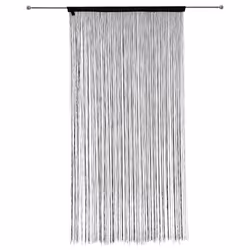 Rideau Fil  Guopo  90x200cm Noir