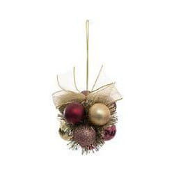 Fleur de Noël - Or et violet