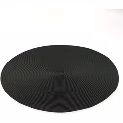 Set de Table Rond 38cm Noir