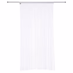 Rideau Fil  Guopo  90x200cm Blanc