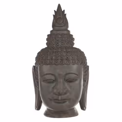 Statue Tête de Bouddha - Non spécifié - 64cm - Effet Pierre - Résine - Usage Intérieur/Extérieur