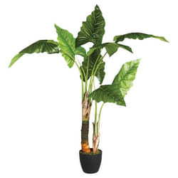 Bananier artificiel avec pot - H 120 cm - Objet de décoration