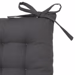 Coussin pour chaise de jardin Gris Foncé 38 x 38 cm