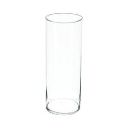Vase cylindre transparent H40
