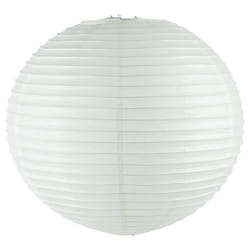 Lanterne Boule - Diam. 60 cm. - Blanc