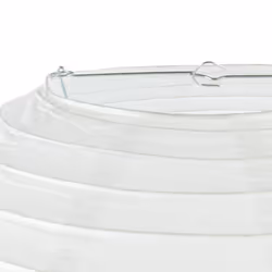 Lanterne Boule - Diam. 60 cm. - Blanc