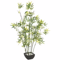 Très semblable à une véritable plante, ce bambou artificiel en pot Atmosphera permet de créer un coin de verdure dans la mais ...