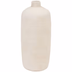 Vase crmq grave romia nude h43 - Atmosphera createur d'interieur. Couleur : Beige. Matière principale : Grès (céramique). Lon ...