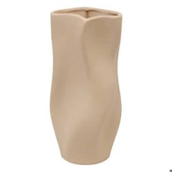 Vase Grigor Beige H25cm Atmosphera Créateur D'Intérieur