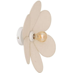 Aplq petale lin naya beige D40 Atmosphera créateur d'intérieur