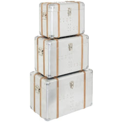 Malles Sky argent 54x33cm Atmosphera créateur d'intérieur