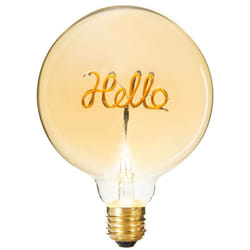 Atmosphera - Ampoule led Hello ambre Hello,D13cm E27 créateur d'intérieur