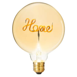 Ampoule LED Mot HOME - Ambre