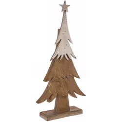 Apportez une touche de féérie à votre intérieur en décorant votre maison avec ce sapin en bois et métal. FICHE TECHNIQUE - Dé ...