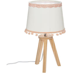 Atmosphera - Lampe à poser enfant en bois Bohème