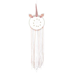 Attrape rêves Licorne - Style enfant - Rose - 18,5 x 76 cm