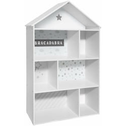 Domek Porte-jouets, 7 compartiments, gris