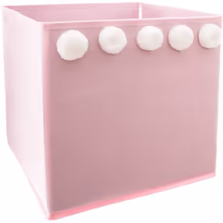 Description générale Le bac de rangement pliable Pompoms Rose d'Atmosphera est une solution élégante et pratique pour organis ...