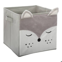 Bac de rangement Renard velours