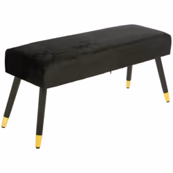 Description générale Le banc en velours SALOME est un meuble élégant et fonctionnel, idéal pour apporter une touche de sophis ...