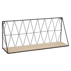 Etagère Murale Design  Wire  48cm Noir