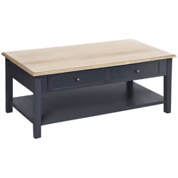 Charmante et pratique, la table basse "Damian" Atmosphera séduit pour son style vintage. Vous pourrez la disposer dans votre ...