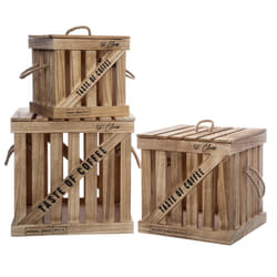 Boîte Cagette Colonial x 3