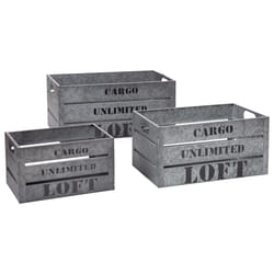 Caisse Cagette COLONIAL Silver Cargo X3