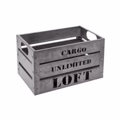 Caisse Cagette COLONIAL Silver Cargo X3