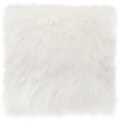 Atmosphera - Coussin Oslo blanc ivoire 40x40cm créateur d'intérieur