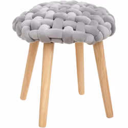 Description générale Ce tabouret d'inspiration scandinave, de la marque Atmosphera, allie élégance et confort. Avec son assis ...