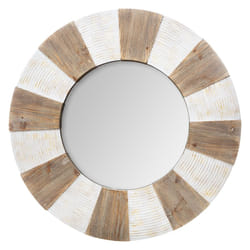 Miroir Bois Relief