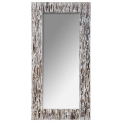 Miroir Bois Relief