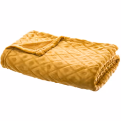 Design et chaleureux, le plaid "losange" Atmosphera est un accessoire indispensable dans un univers déco contemporain. Un pla ...