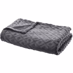 Design et chaleureux, le plaid "losange" Atmosphera est un accessoire indispensable dans un univers déco contemporain. Un pla ...