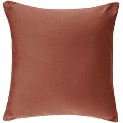 Atmosphera - Coussin déhoussable coton rose terracotta 38x38cm créateur d'intérieur