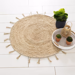 Tapis Cosy Jute Lurex