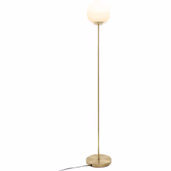 Description générale Ce lampadaire en métal doré et verre de la marque Atmosphera combine élégance et modernité. Avec ses dim ...