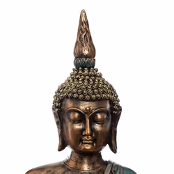 Bouddha Assis Résine