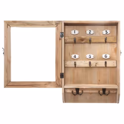 Boîte à Clé en Bois
