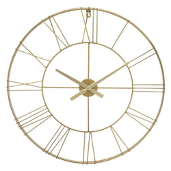 Pendule Silence Doré
